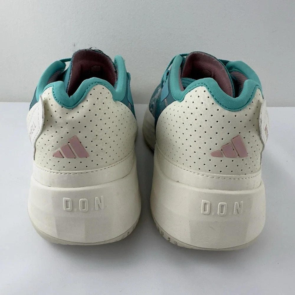 Adidas‎ D.O.N. Issue 4 Men's Basketball Shoes Teal/White Size 6